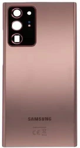 Zeflotech Samsung (With Lens) Samsung Galaxy Note 20 Ultra -Bronze Back Panel-image-4
