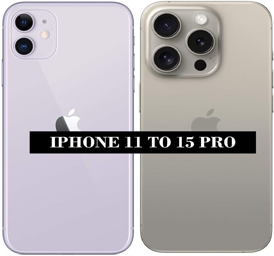 Sandreezz Apple iPhone 11 to iPhone 15 Pro Converter Housing Kit Assembly Full Panel-image-9