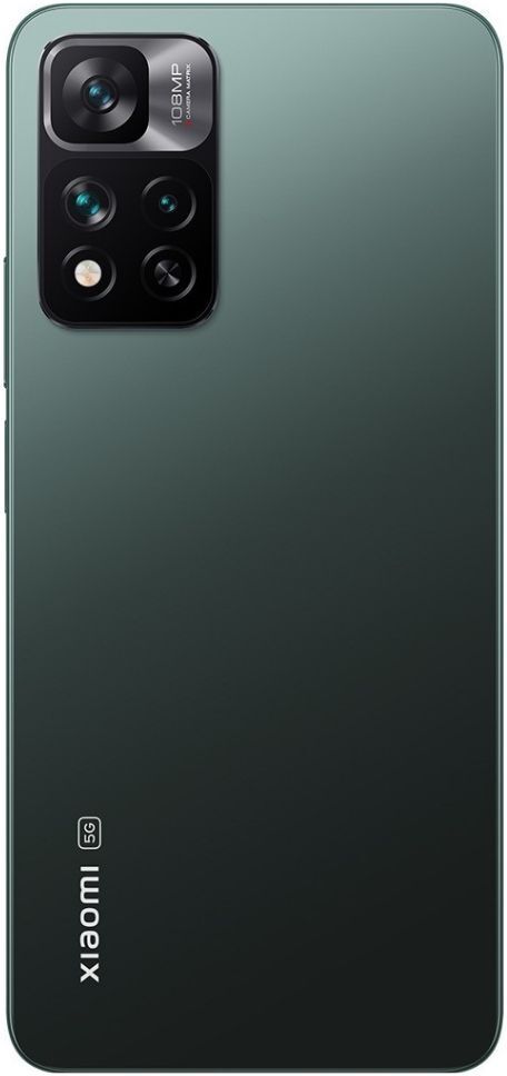 LEISURELIC XIAOMI REDMI MI 11i 5G (GLASS) WITH CAMERA RING GLASS Back Panel