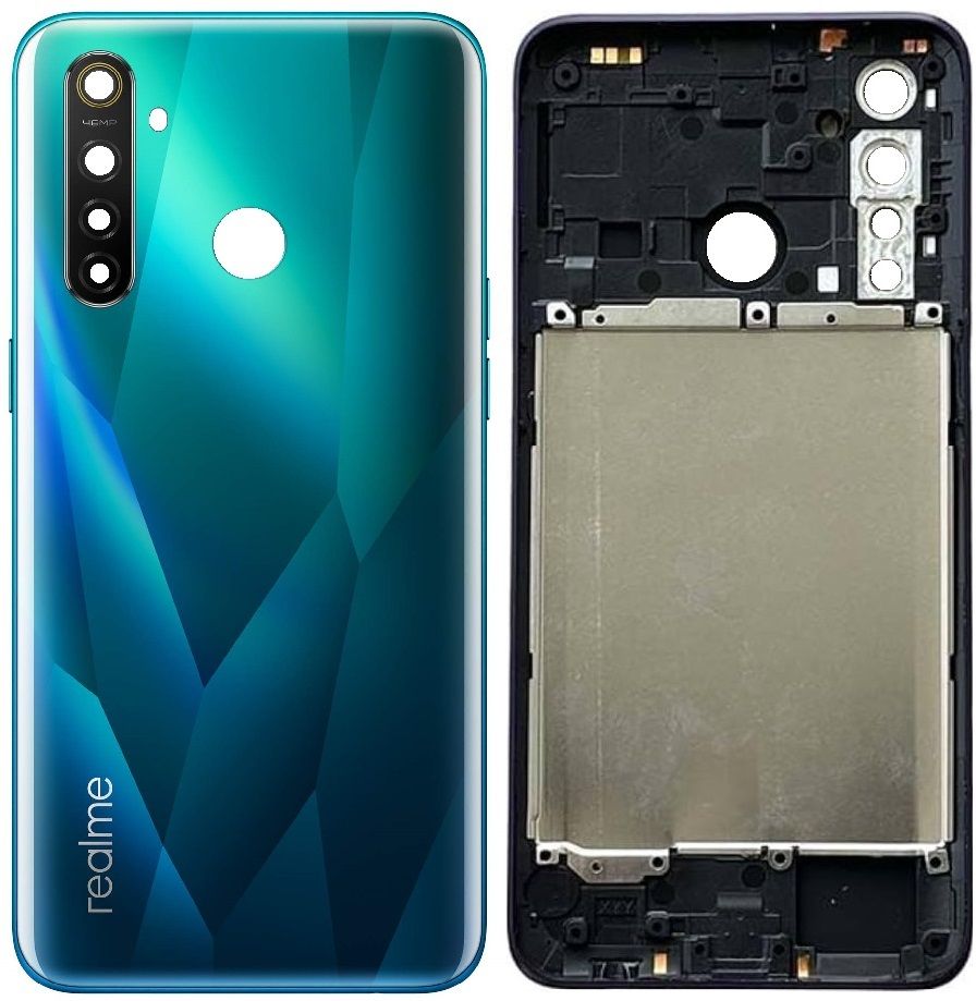 Sandreezz Realme 5 Pro (Best Quality) (With Middle Ring & Side Volume Power Buttons) Full Panel-picture-29