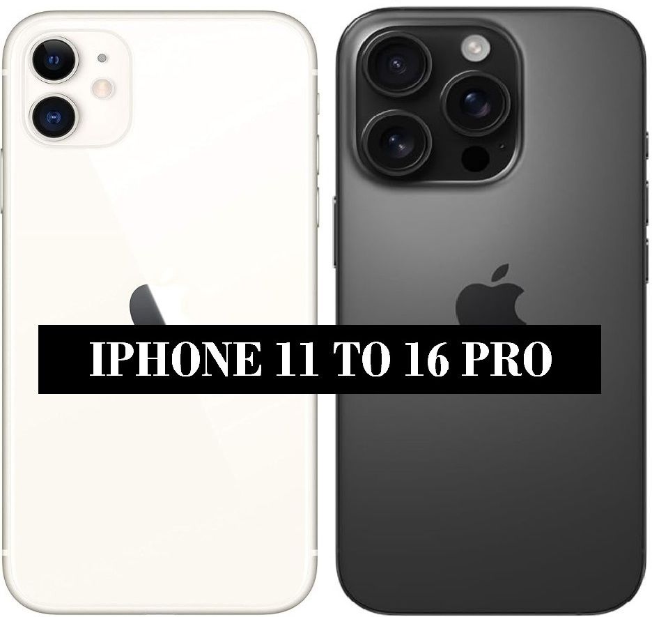 Sandreezz Apple iPhone 11 to iPhone 16 Pro Converter Housing Kit Assembly Full Panel-picture-17