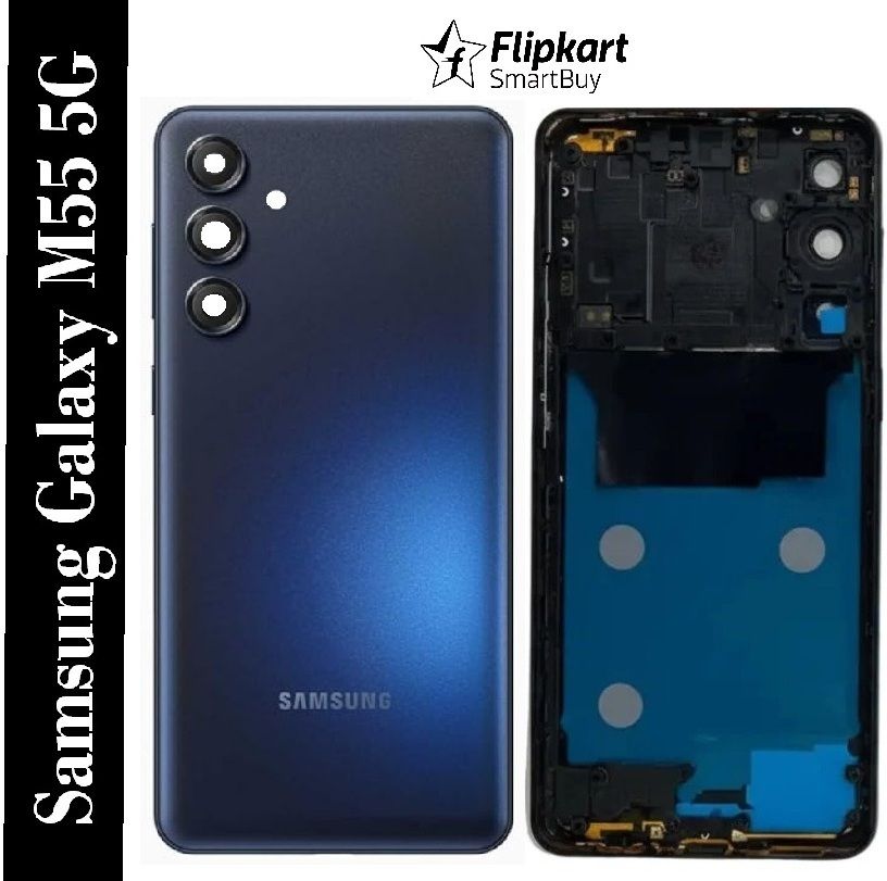Flipkart SmartBuy Samsung Galaxy M55 5G (Hosuing Body) Middle Side Ring + Power and Volume Button Full Panel-picture-14