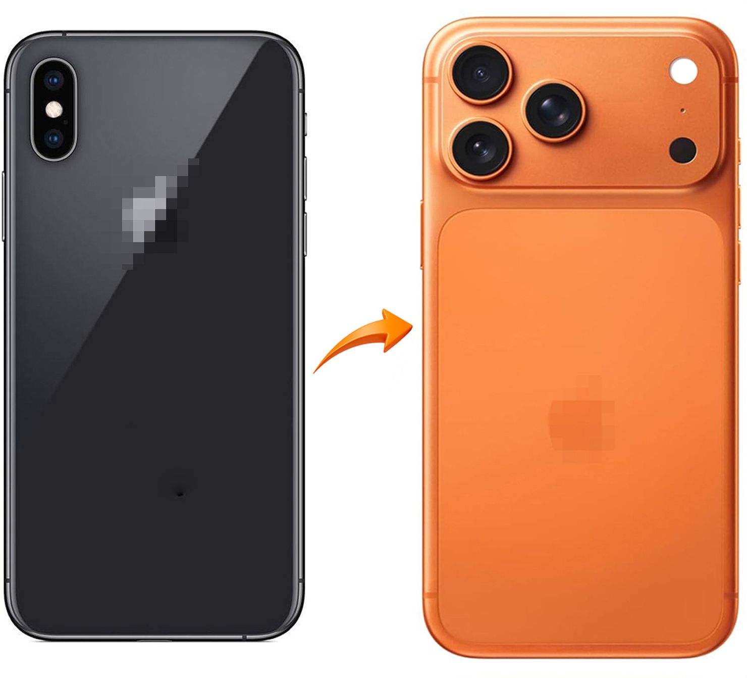Hespa Converter Complete Housing Panel Kit For iPhone X→ 17 Pro |With Waterproof Seal,Battery Adhesive, Flash Cable, SIM Tray & Buttons Full Panel-image-24