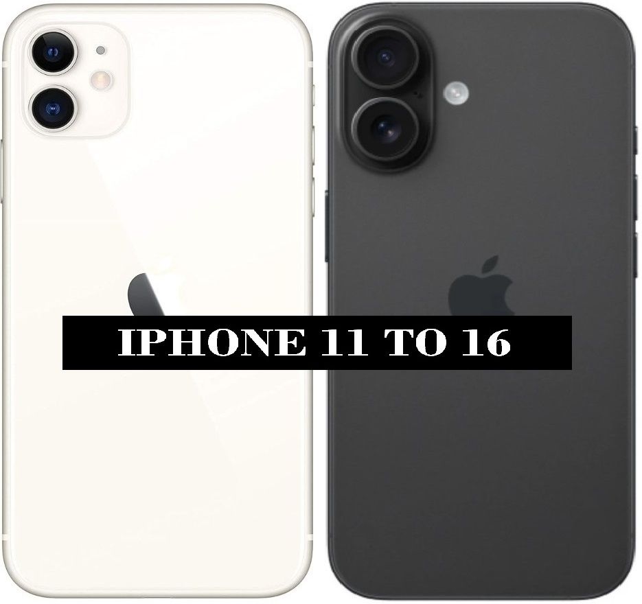 Sandreezz Apple iPhone 11 to iPhone 16 Converter Housing Kit Assembly Full Panel-picture-20