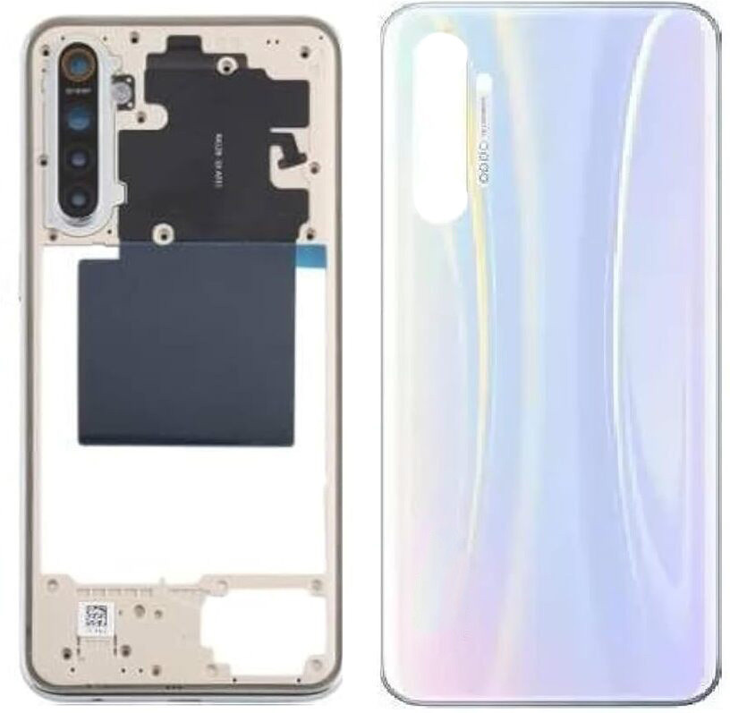 imbi Realme X2/ Realme XT With Side Frame, Power Volume Button Camera Glass Full Panel image 1