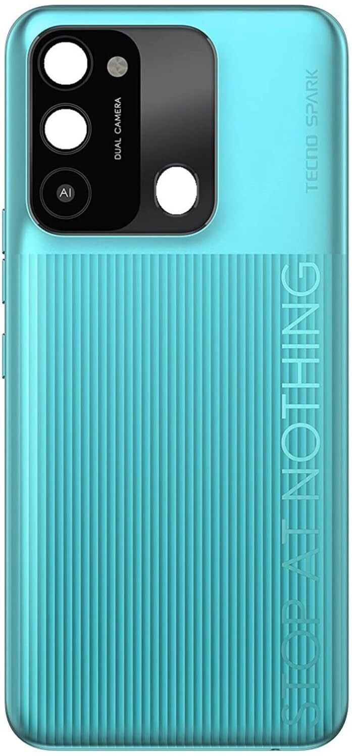 HNVIEW tecno Spark go 2022 (kg5) original and compatible with side key buttons and Back Panel-image-45