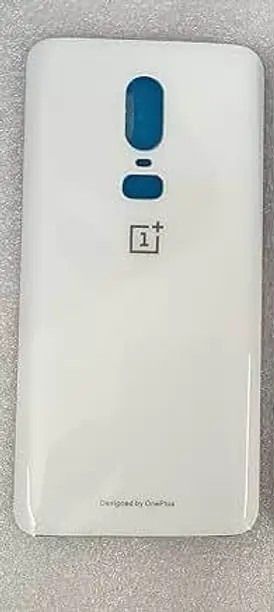 SPARECARE ONEPLUS 6 ( with Proper Brand LOGO) (Silk White) Back Panel-image-35