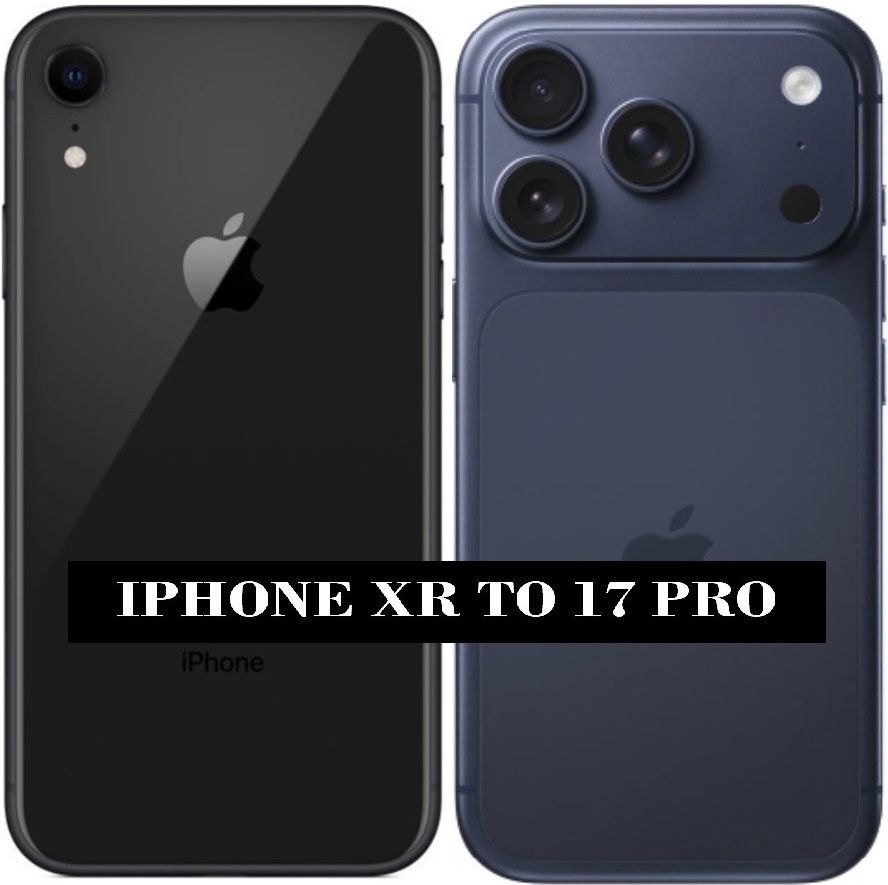 Sandreezz Apple iPhone XR to iPhone 17 Pro Converter Housing Kit Assembly Full Panel-picture-27