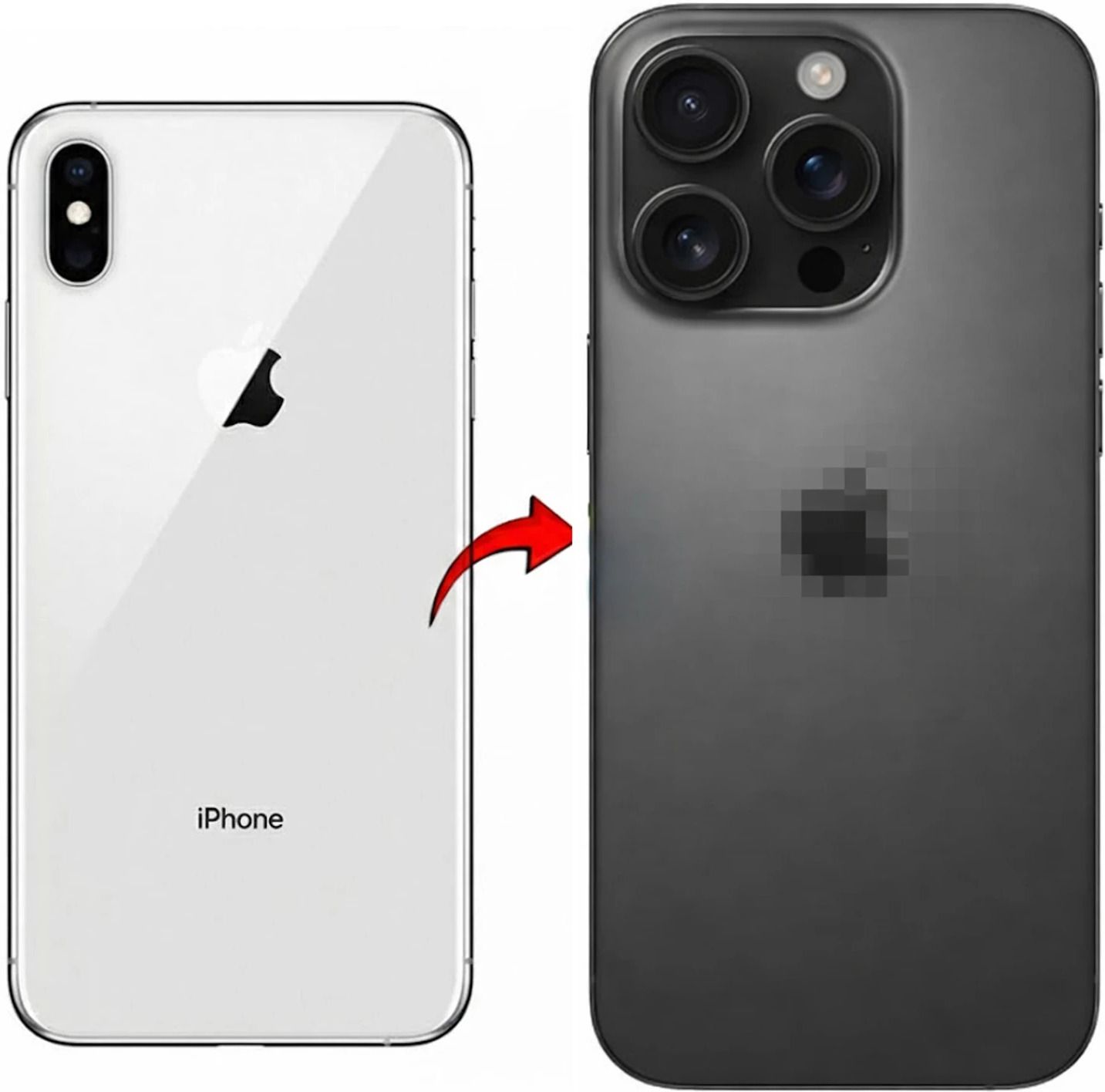 KezeMize iPhone X to 16 Pro Converter - Complete Housing Panel With Battery Adhesive, Waterproof Seal, Flash Cable, SIM Tray & Buttons. Complete Upgrade in New Look Full Panel-image-30