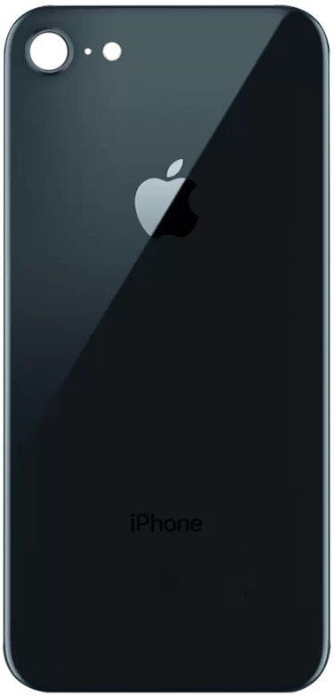 Flipkart SmartBuy Apple iPhone 8 / 8G (Grey) Glass Back Panel-picture-22