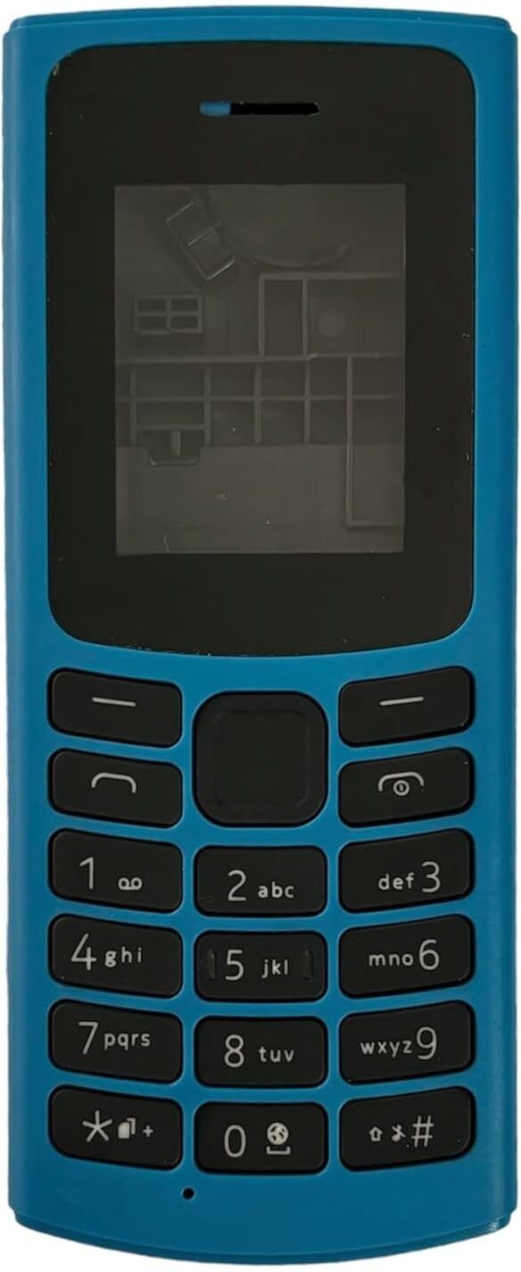 imbi Nokia 105 4G Dual Sim (2020) Mobile Phone Panel Front Back and Middle Body With Keypad Full Panel-image-45