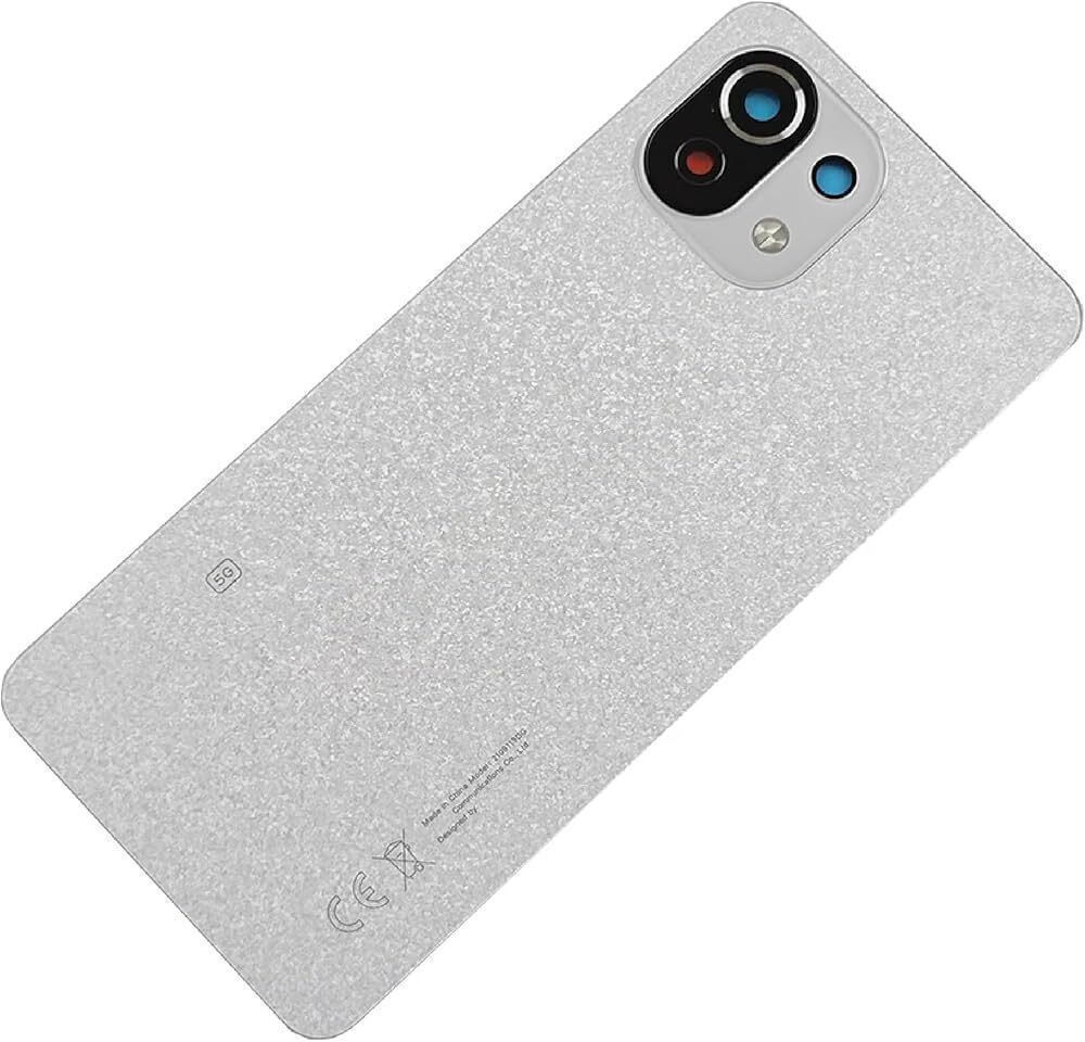 Sparevilla REDMI Xiaomi Mi 11 Lite NE 5G -Star White (WITH ALL LOGO & CAMERA GLASS) Back Panel-image-10