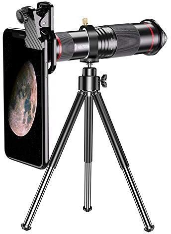 Lipzie 4K HD 48x Zoom Mobile Phone Macro Lens Mobile Phone Lens