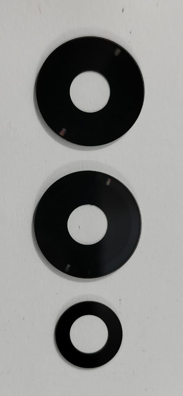 Sparevilla Camera Glass Lens for Lava Strom - Black Mobile Phone Lens-image-19