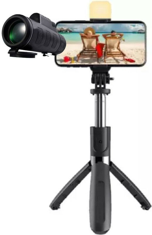DRUMSTONE 16x HD Optical Zoom Mobile Telephoto Lens Kit Dual Focus With H8 2in1 Tripod Mobile Phone Lens