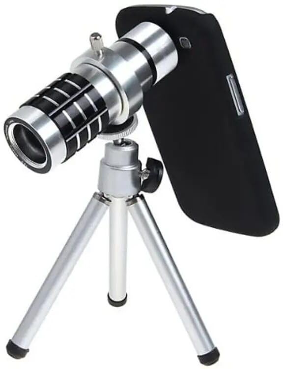 Wifton 18X HD Zoom Telescope Lens for Mobile Phone with Metal Body & Tripod Stand Mobile Phone Lens-image-39