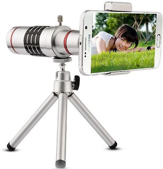 Wifton Universal 18X Optical Lens Kit with Tripod for Mobile Video Recording Mobile Phone Lens-image-21
