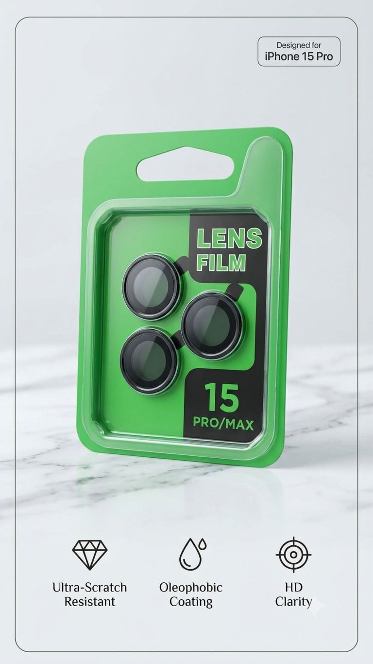 kartnxt iphone/15/pro/max/silver/lens Mobile Phone Lens-picture-20