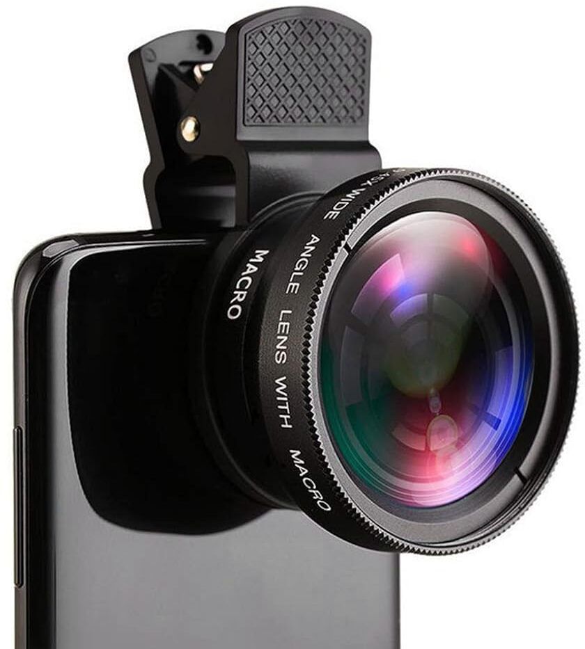 Cubonic 0.45x Professional Wide Angle + Macro Fish Eye Kit Mobile Phone Lens-image-10