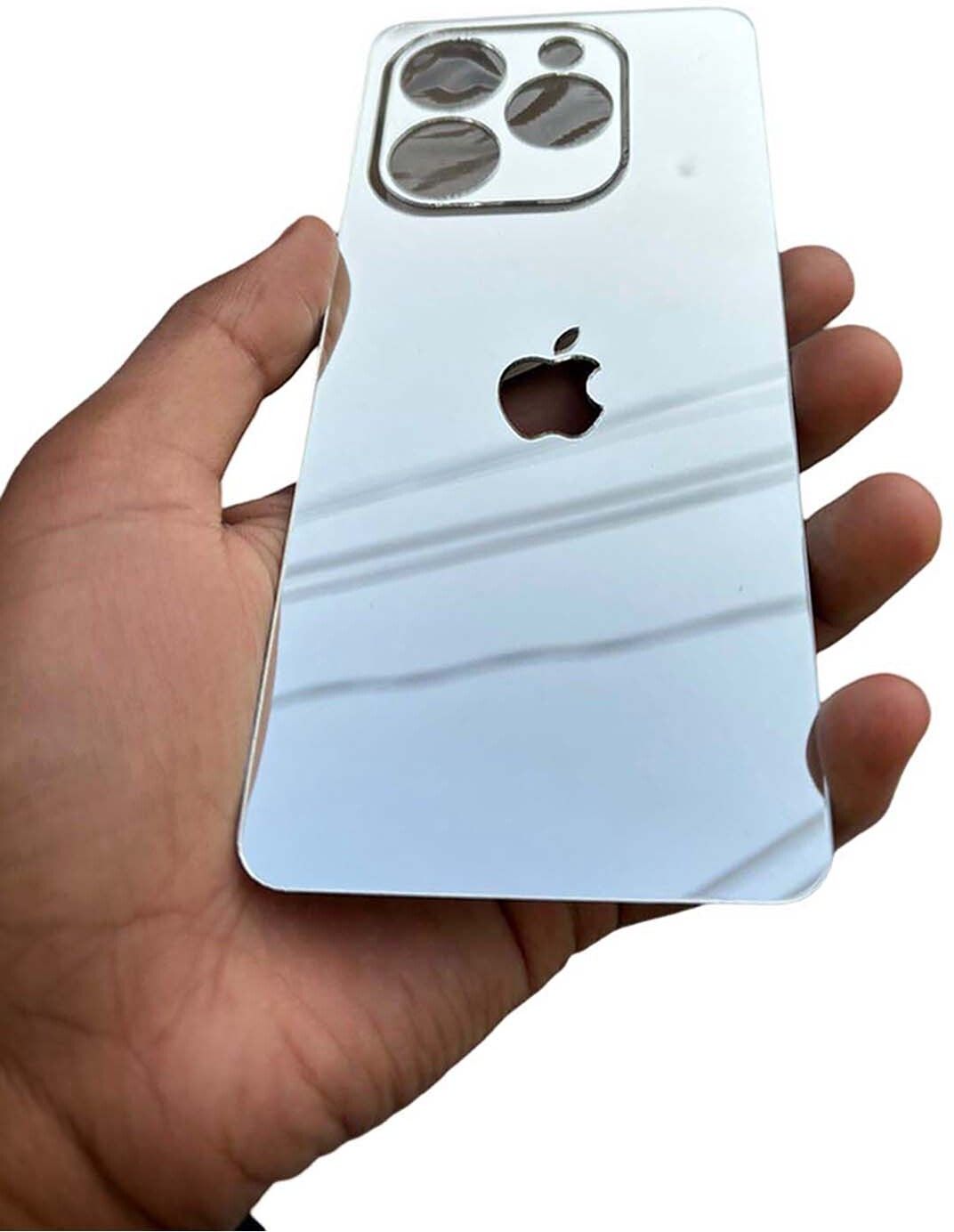 TWUAOP INFINIX NOTE 40X 5G MOBILE SKIN ACRYLIC SHEET MIRROR BACK PANNEL APPLE Mobile Skin-image-43