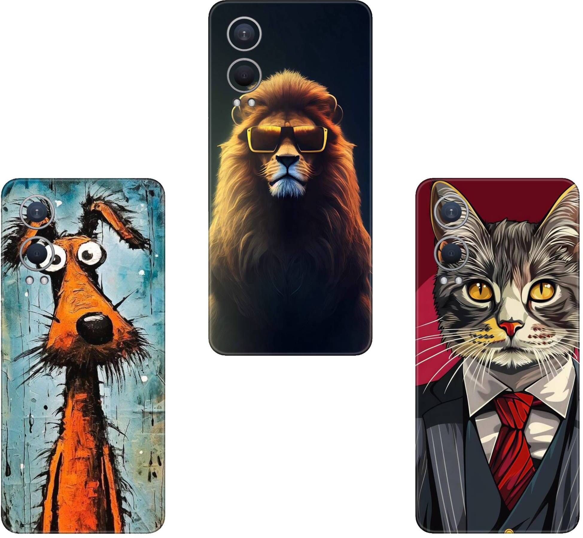 wrap craft TECNO CAMON 50 COMBO(PACK OF 3)Camera&Back Protector Premium Vinyl Mobile Skin-image-31
