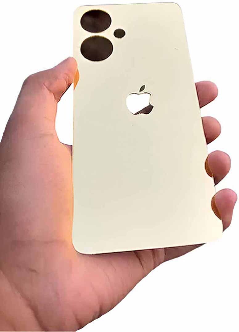 HANS LSR Samsung Galaxy F14 MOBILE SKIN GOLDEN MIRROR BACK PANNEL ACRYLIC SHEET Mobile Skin-image-13
