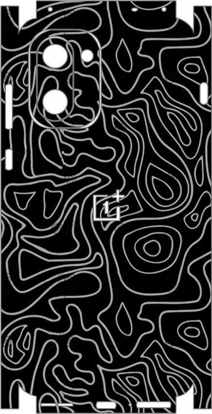 Douceur oneplus N6 5g mobile skin edge to edge full wrap side back doc94 Mobile Skin-image-5