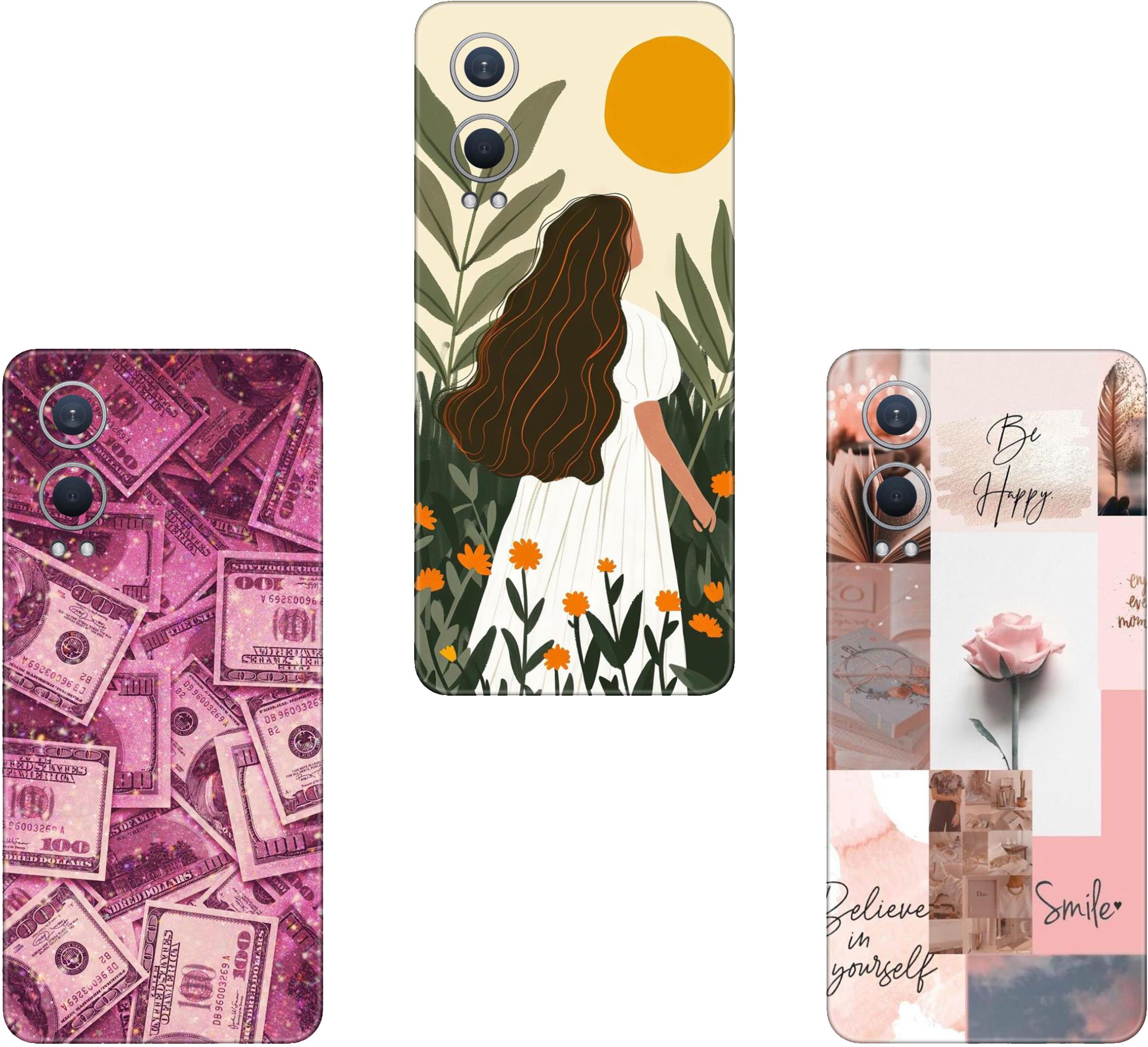 SKINADDA VIVO Y27 4G COMBO(PACK OF 3)Camera&Back Protector Premium Vinyl Mobile Skin-image-5