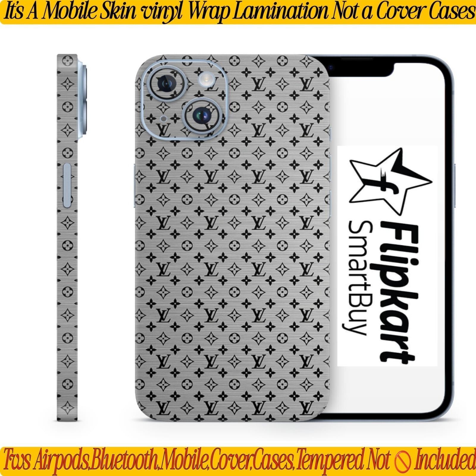 Flipkart SmartBuy I PHONE 13 MOBILE SKIN(BACK+SIDE+CAMERA)LV GREY14Msbrflp432 Mobile Skin-image-39