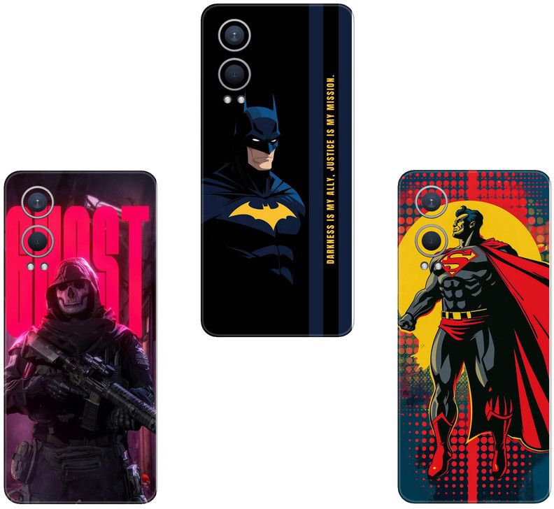 wrap craft NOKIA 6.2(PACK OF 3)Camera&Back Protector Premium Vinyl Mobile Skin-image-36