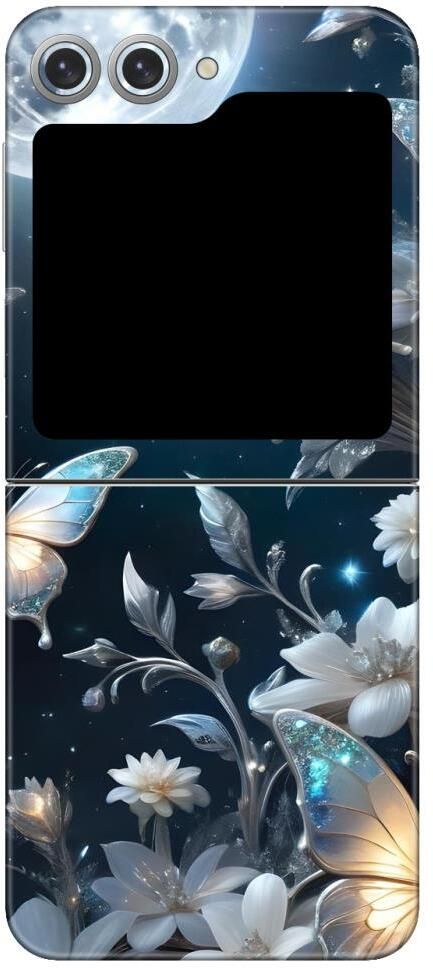 aadia Designed For Samsung Z FLIP6 (5G) | Vinyl Decal Sticker (Only Back) Mobile Skin-image-2