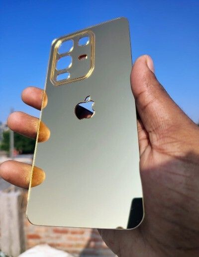 REJKLP INFINIX NOTE 50S GOLDEN MIRROR BACK PANEL Mobile Skin-image-21