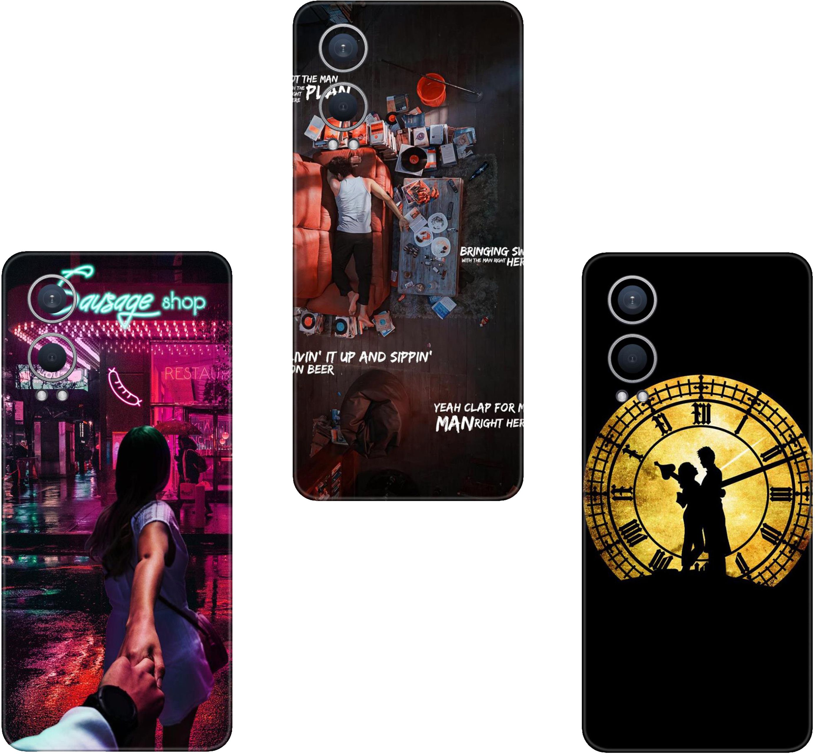 SKINADDA VIVO Y76 5G COMBO(PACK OF 3)Camera&Back Protector Premium Vinyl Mobile Skin-image-34