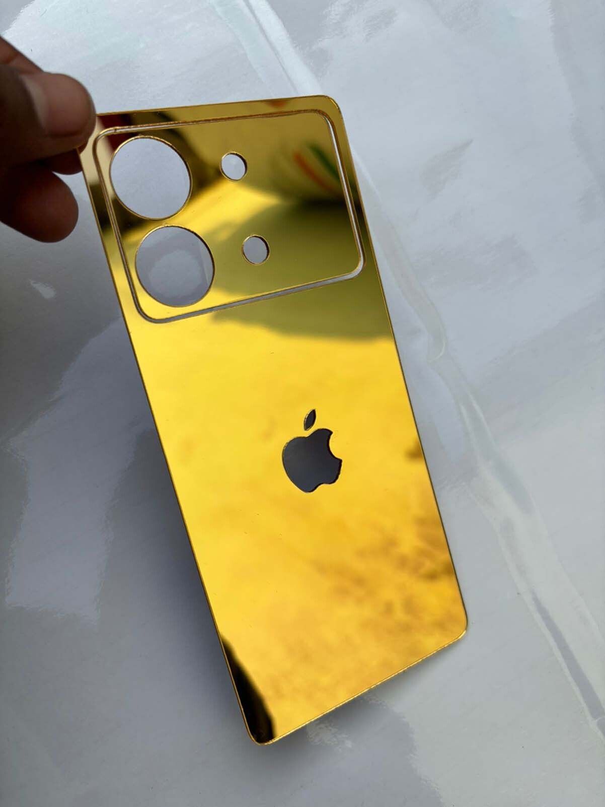 TWUAOP POCO X6 NEO 5G MOBILE SKIN, MIRROR BACK PANNEL ACRYLIC SHEET Mobile Skin-image-16