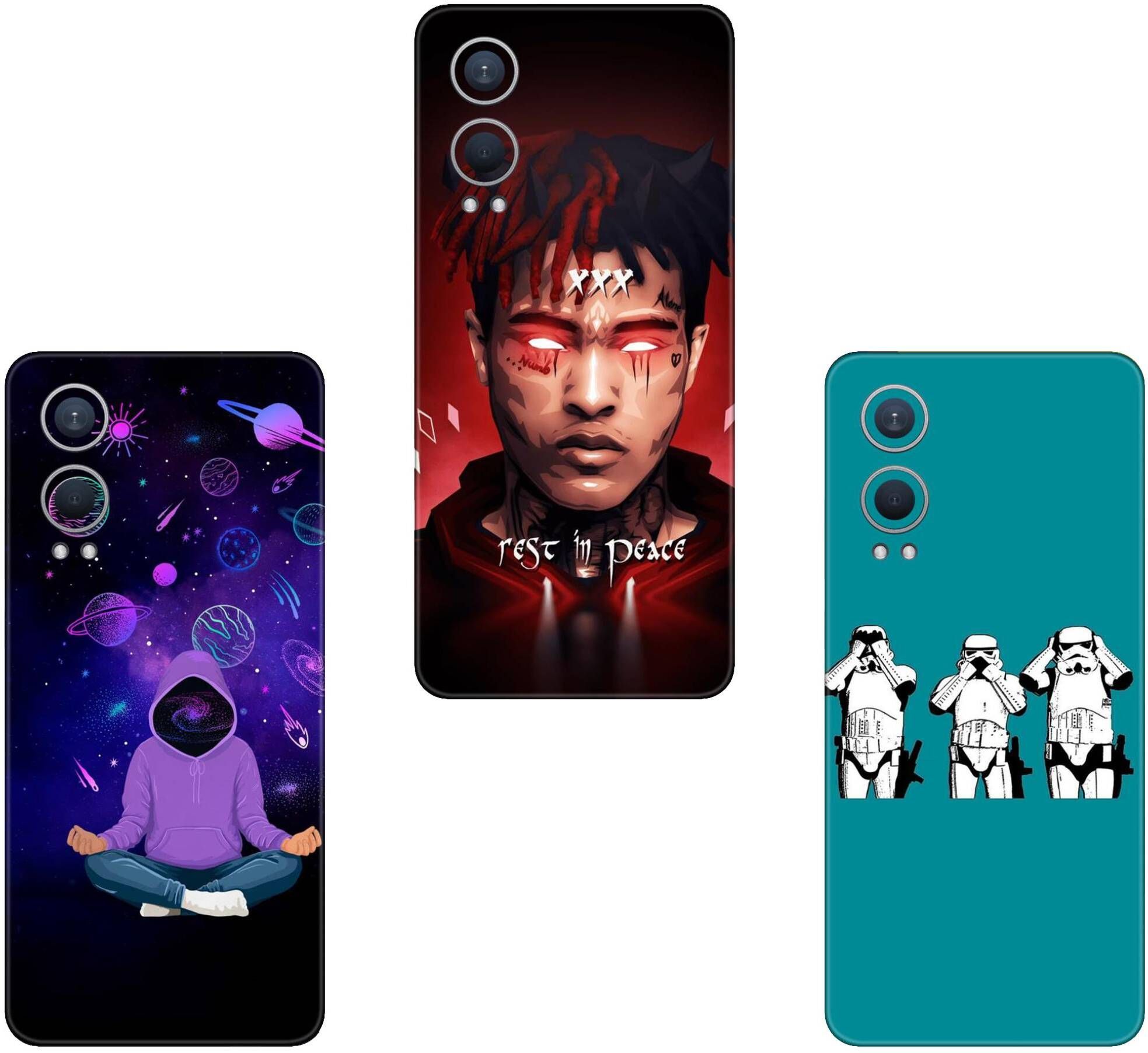 wrap craft VIVO X300 PRO COMBO(PACK OF 3)Camera&Back Protector Premium Vinyl Mobile Skin-image-36