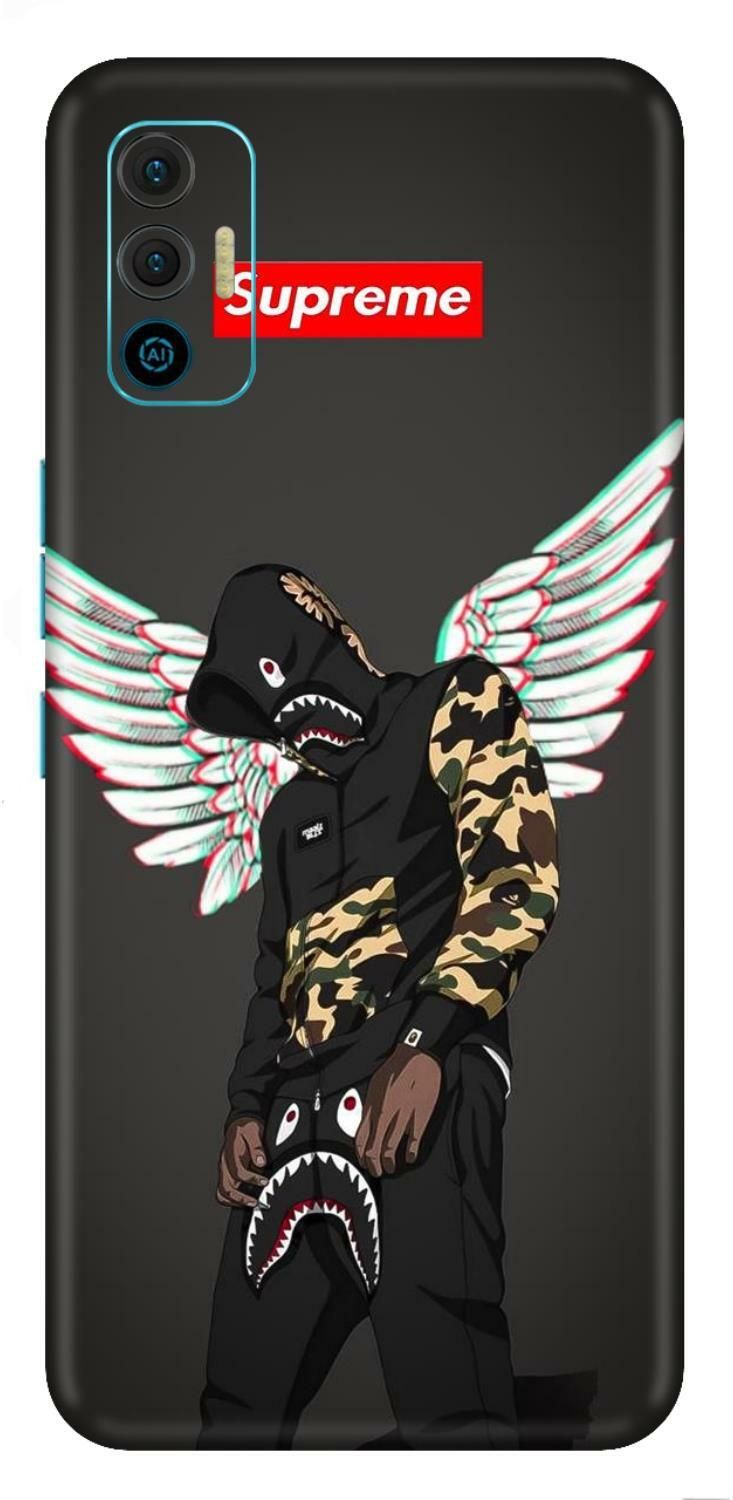 wrap craft Tecno Spark 7 Premium Vinyl Mobile Skin-image-33