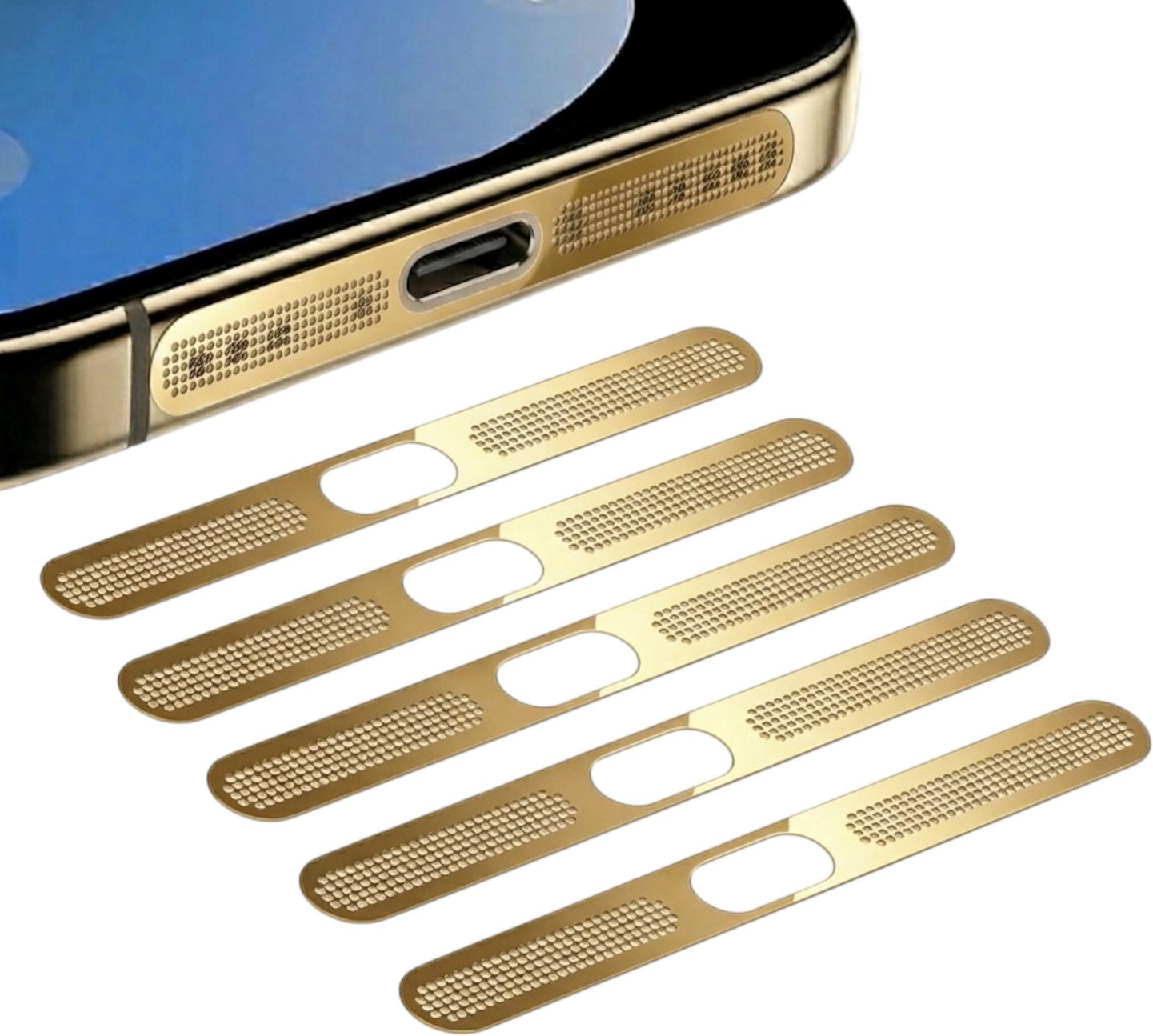JAZX Metal Speaker Dust Protector Digital Visual Interface Gold Anti-dust Plug-image-5