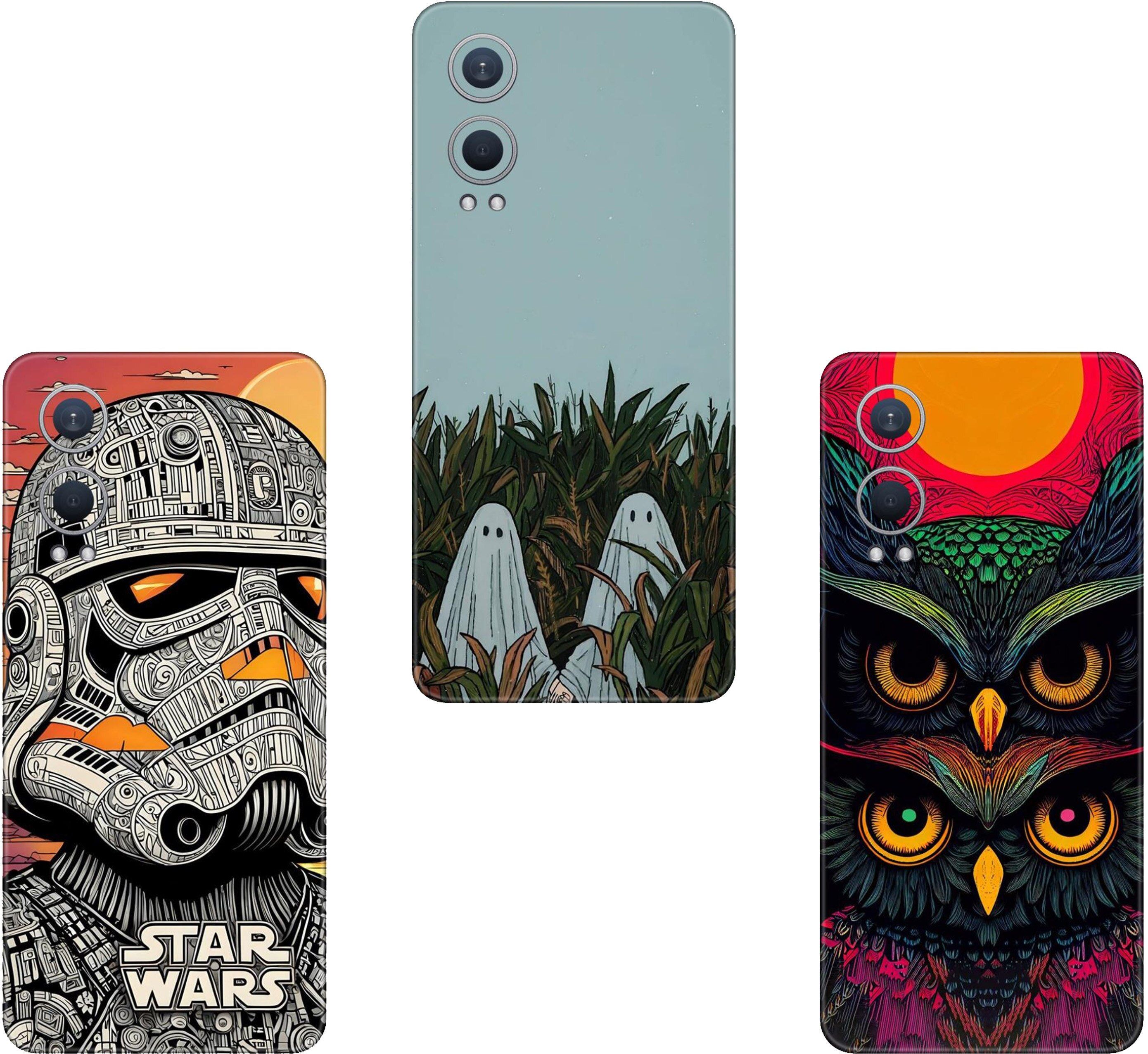 SKINFACTORY ITEL P40(PACK OF 3)Camera&Back Protector Premium Vinyl Mobile Skin-image-26