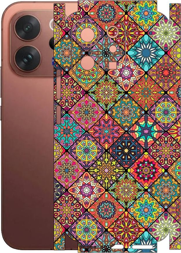 Flipkart SmartBuy vivo v70_5g mobile skin full body edge to edge_ cut_119 Mobile Skin-image-47