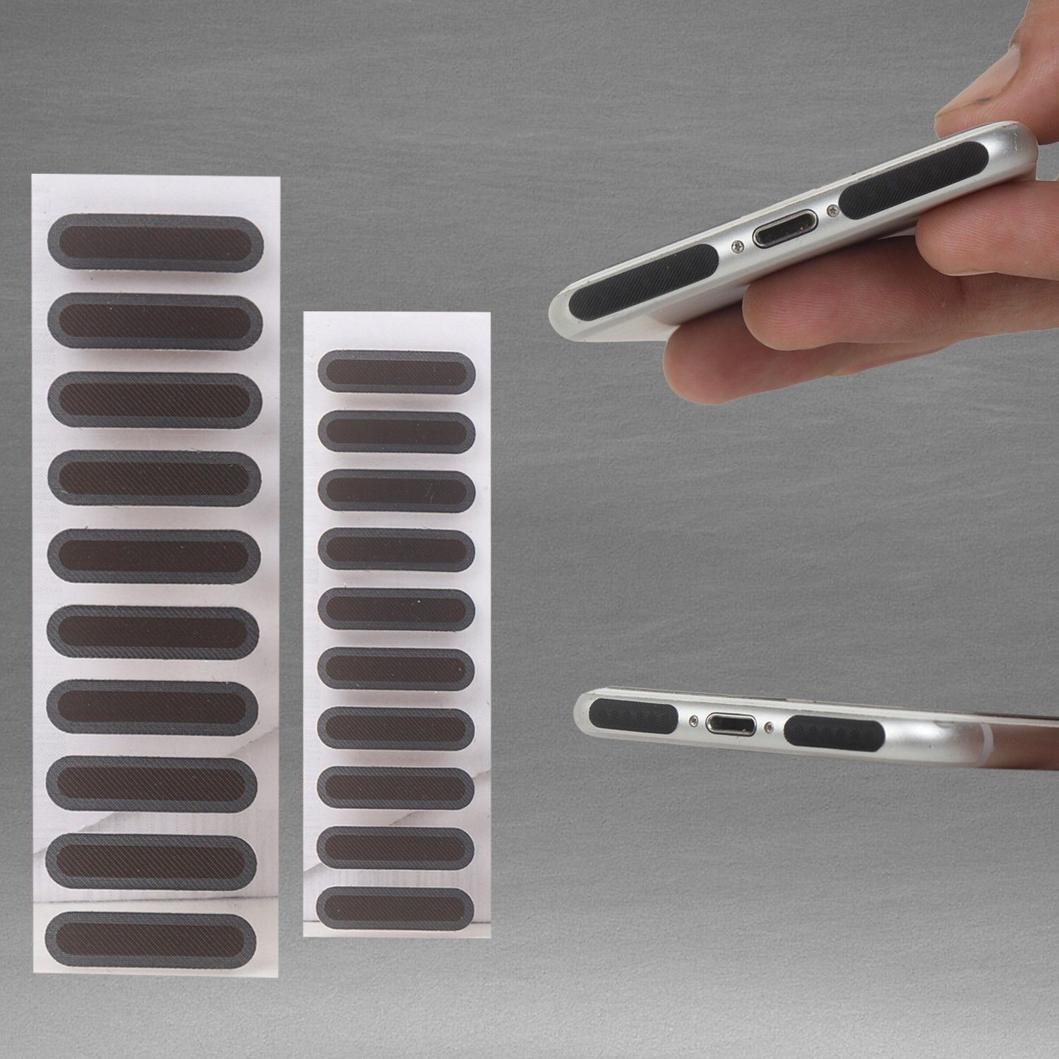 Uzcell Speaker Dust Protector for Android & iPhone (Long 5 /Short 5 PCS) Mobile Skin-image-24