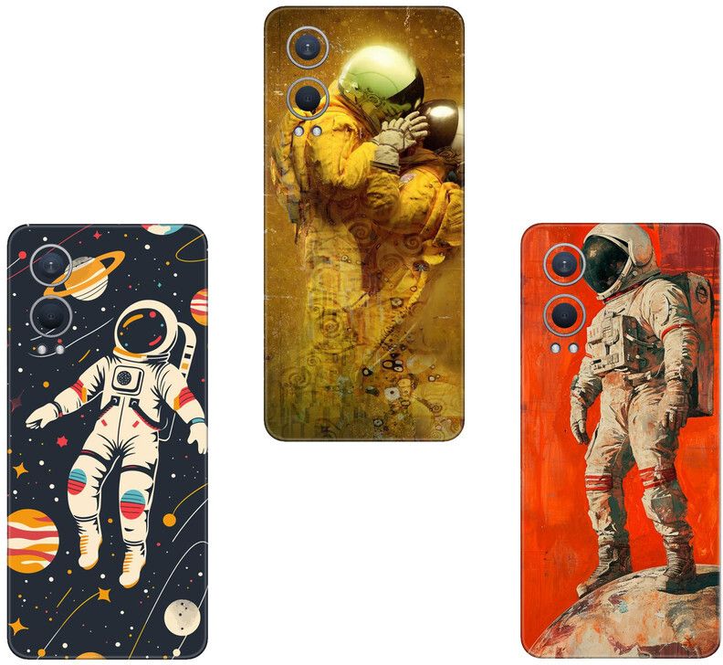 wrap craft TECNO PHANTOM X2 COMBO(PACK OF 3)Camera&Back Protector Premium Vinyl Mobile Skin-image-1