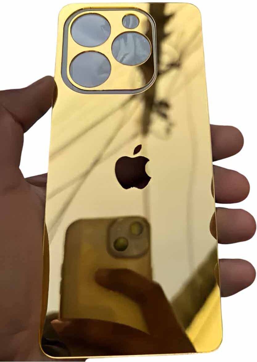 HANS LSR Tecno Spark 10 pro BACK PANNEL MIRROR ACRYLIC SHEET Mobile Skin-image-35