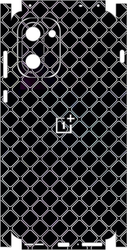 Flipkart SmartBuy oneplus N6 5g mobile skin full vinyl wrap edge to edge back_flp77 Mobile Skin-image-2