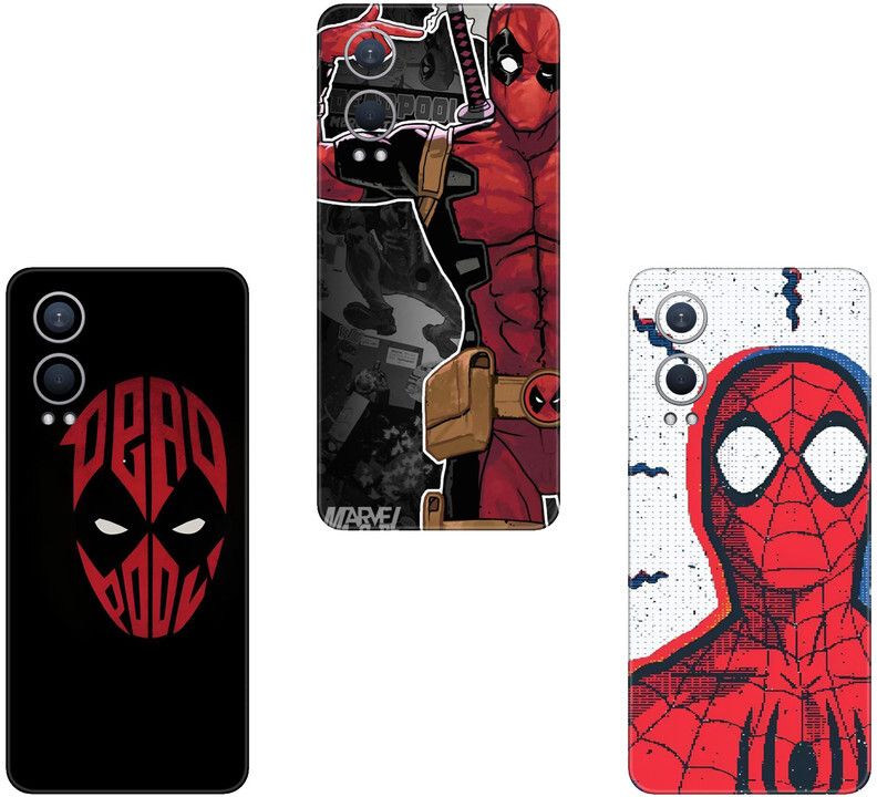AMTHA AMTHA REALME NOTE 50(PACK OF 3)Camera&Back Protector Premium Vinyl Mobile Skin-image-25