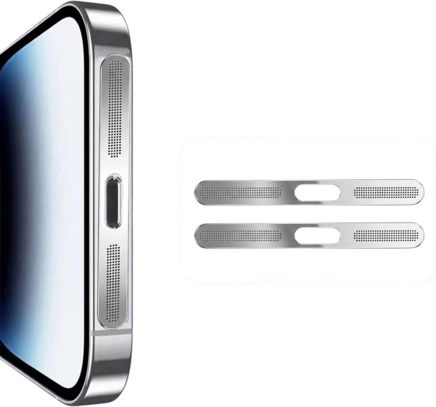 GOVAYU Mobile Speaker Dust Protector Digital Visual Interface Silver Anti-dust Plug-image-45