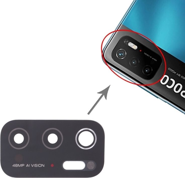 Galaxpare M3PRO5G POCO M3 PRO 5G Camera Lens Glass-image-13