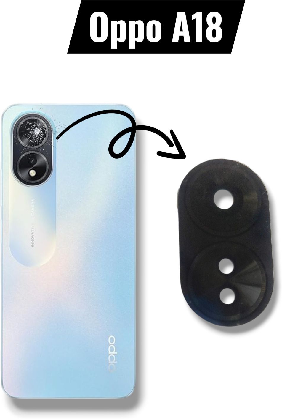 A R Enterprise CPH2591 Oppo A18 Camera Lens Glass-image-47