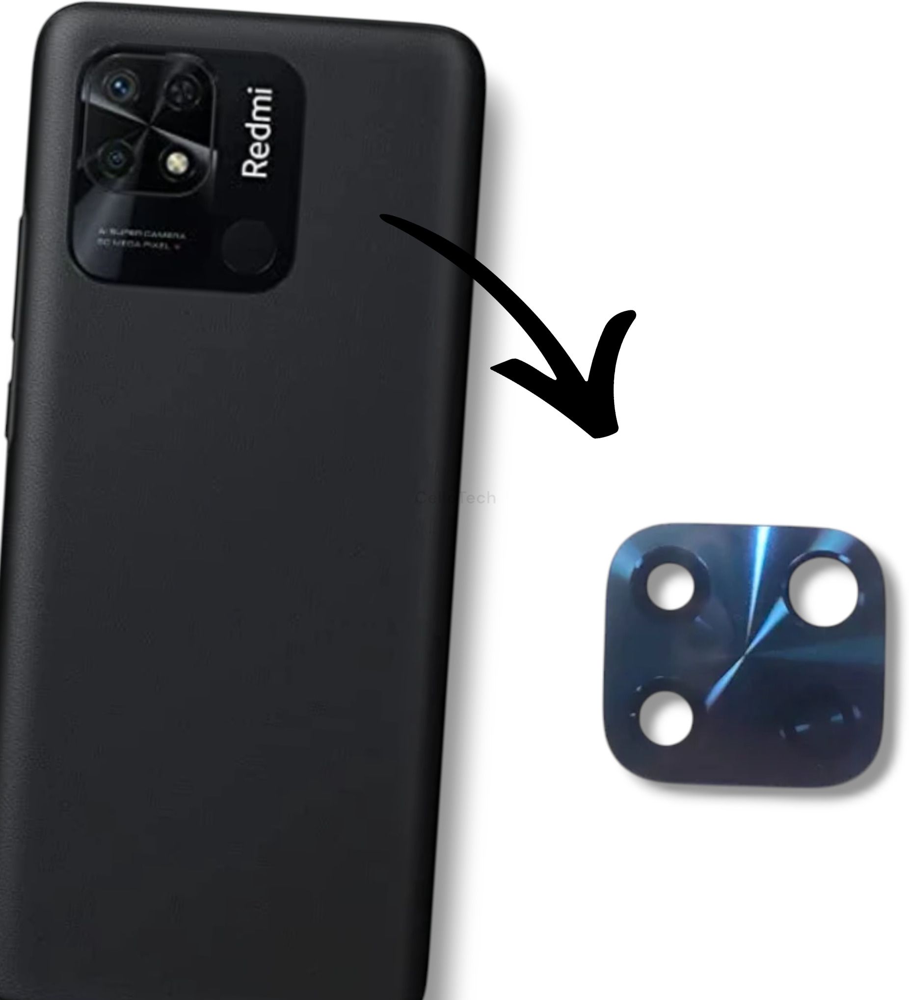 CELLO TECH 220333QBI Mi Redmi 10 / Mi Redmi 10C Camera Lens Glass-image-39
