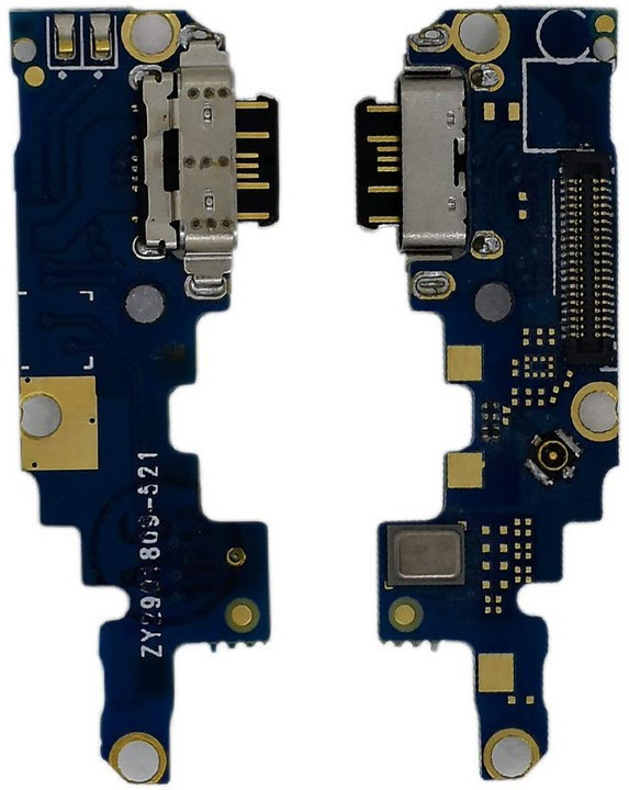 WowMax Charging Connector CC Flex / PCB Board/Jack/Patta for Nokia 6.1 Plus Nokia 6.1 Plus charging connector pcb bord Charging PCB Complete Flex image 1
