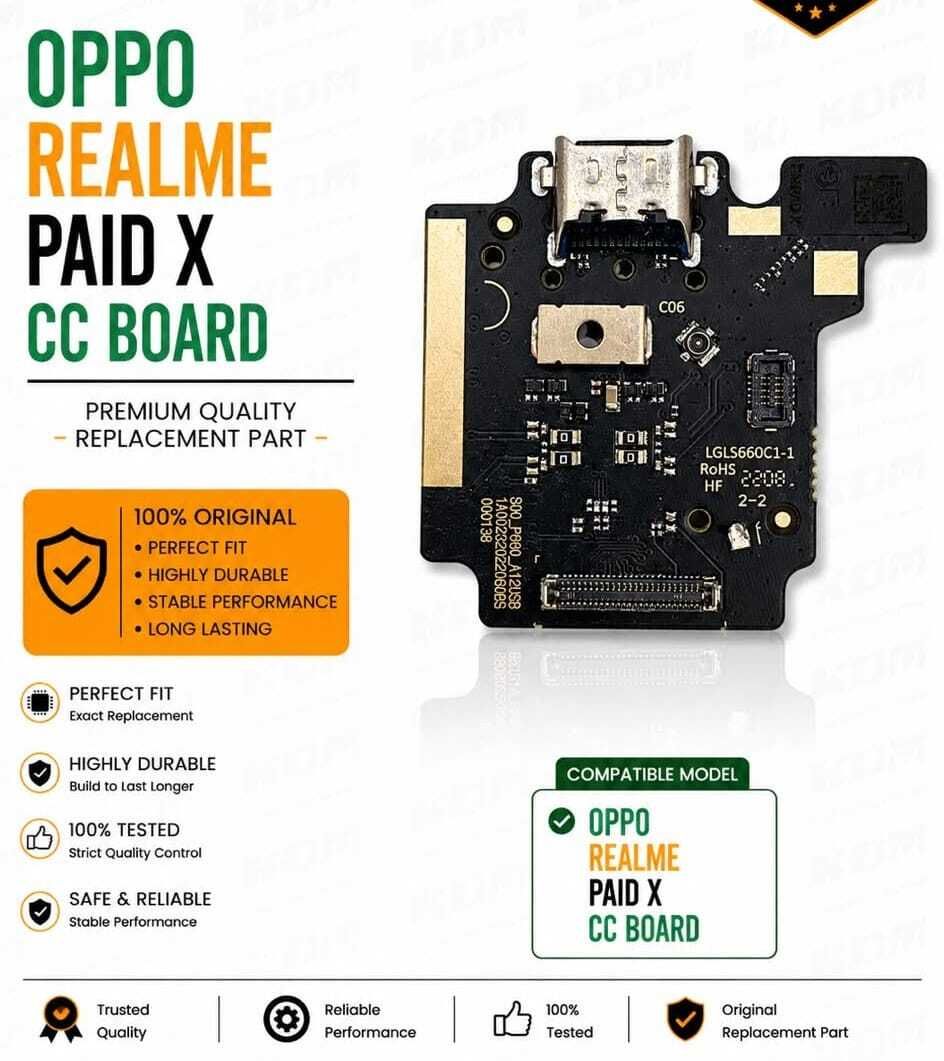 DOMLISHOP PAD X REALME Charging PCB Complete Flex-image-37